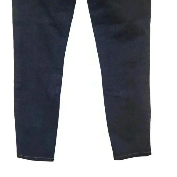 Banana Republic Women's Dark Blue Wash Cotton/Poly/Spandex Skinny Fit Jeans - Picture 14 of 15